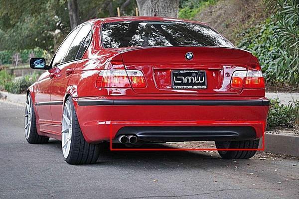 Bmw E46 1998-2005 Difüzör M Tampon Uyumlu - Image 1