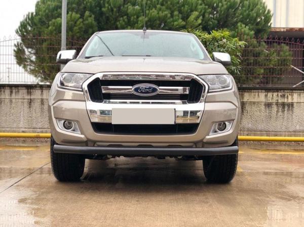 Ford Ranger 2006+ Off Road Ön Tampon Koruma Demiri Siyah (Tekli Bıyık) AQM4WD - Image 1