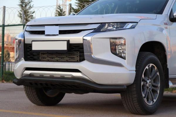 Nissan Navara 2006+ Off Road Saclı Ön Koruma Ön Tampon Koruma Demiri Siyah GloPlus AQM4WD - Image 1