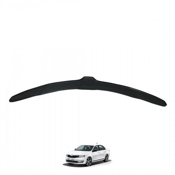 Skoda Rapid 2012 - 2019 4mm ABS Ön Kaput Koruyucu - Image 1