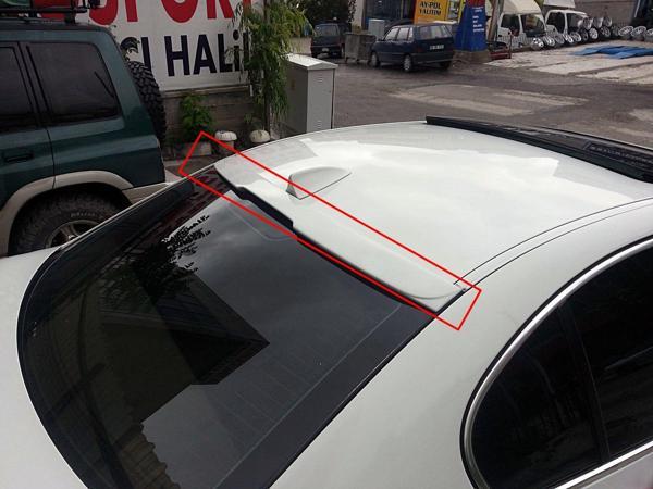 Bmw E60 2003-2009 Cam Üstü Spoiler - Image 1