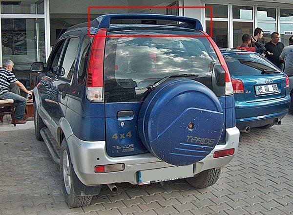 Daihatsu Terios Tavan Spoiler - Image 1