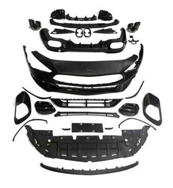Mercedes W118 Cla 45 Uyumlu Full Body Kit (Ön Tampon-Panjur-Difüzör-Egzoz) - Image 1