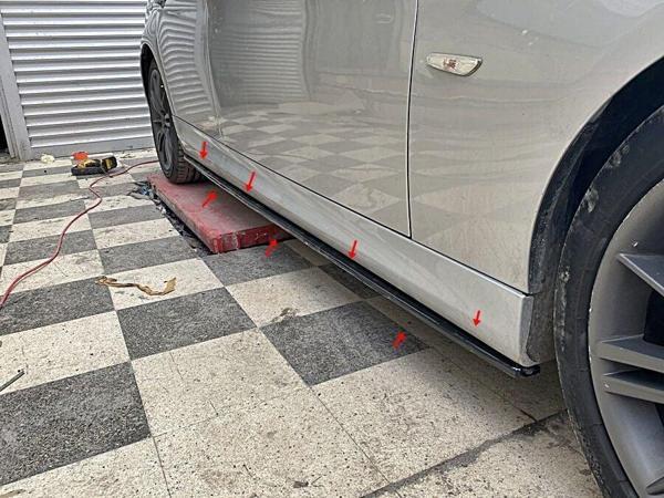 Bmw E90 2005-2012 Marşpiyel Lip Plastik - Image 1