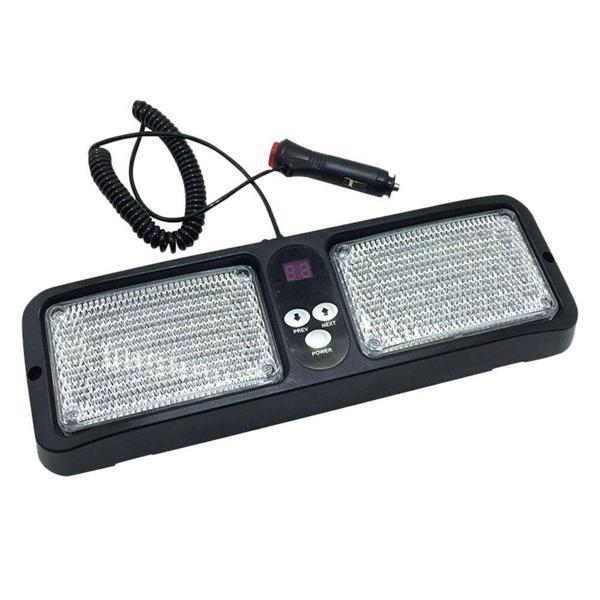 12 Modlu Kırmızı Mavi Çakmaklık Girişli Güneşlik Led Çakar Lamba - Image 1