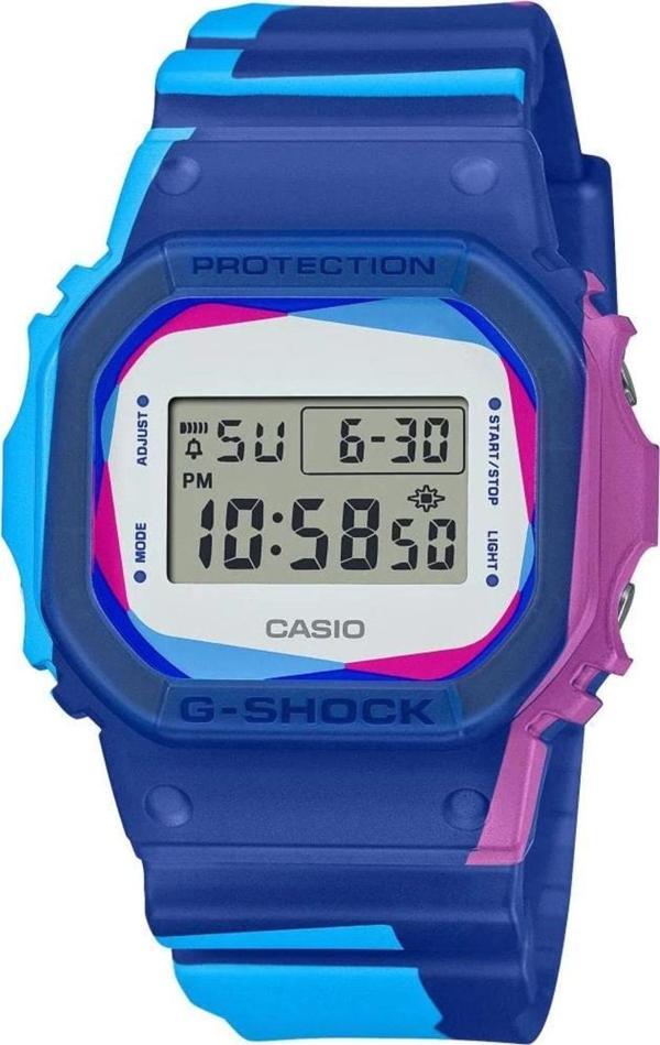Casio Erkek G-Shock Kol Saati DWE-5600PR-2DR - Image 1