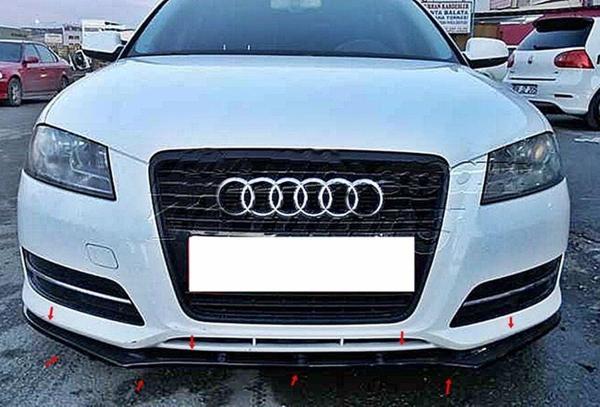 Audi A3 8P 2008-2013 Ön Lip - Image 1
