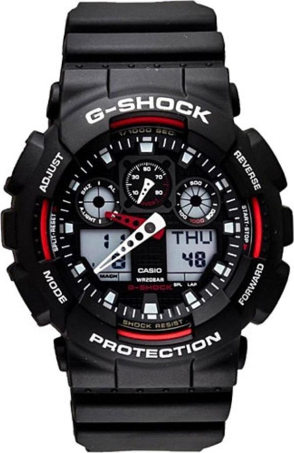 Casio Erkek G-Shock Kol Saati GA-100-1A4DR - Image 1