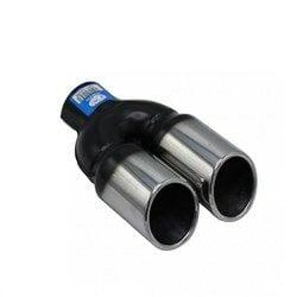 Üniversal Egzoz Ucu 76x110 Çiftli Eko Sağ Çıkış 020-022R - Image 1