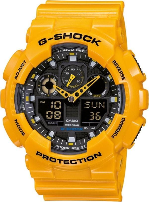 Casio Erkek G-Shock Kol Saati GA-100A-9ADR - Image 1