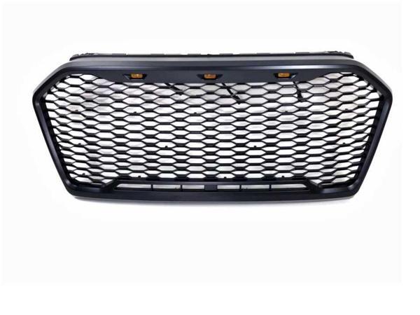 Ford Ranger T8 Yeni Tip Panjur (Turuncu Led & Siyah Harfler) - Image 1