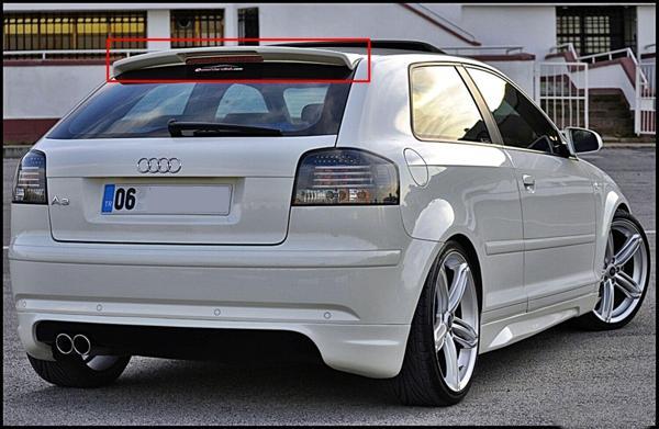 Audi A3 8P 2008-2013 Sportback Spoiler - Image 1