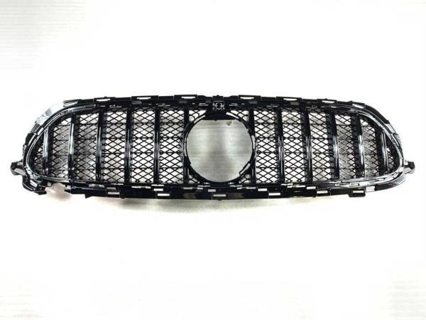 Mercedes W213 E Serisi 2020+ Uyumlu Gtr Panjur Siyah - Telli Versiyon (Mesh Style) - Image 1