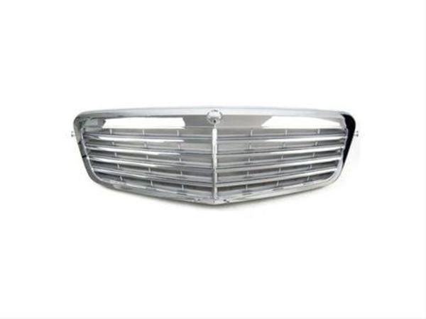 Mercedes W212 E Serisi 2009-2013 Makyajsız Kasa Uyumlu Panjur Gümüş Elegance - Image 1