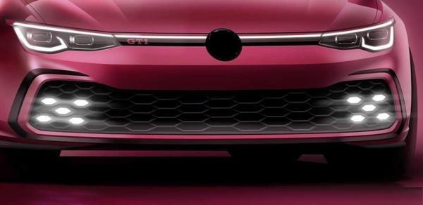 Volkswagen Golf 8 İçin GTI Ledli Panjur - Image 1