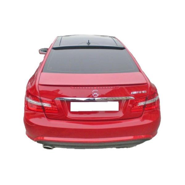 Mercedes E Coupe Uyumlu Cam Üstü Spoiler Boyalı Fiber - Image 1