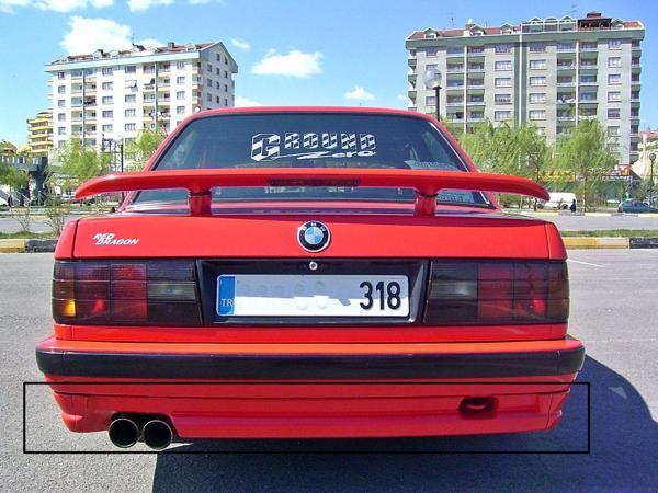 Bmw E30 1988-1991  M40 Arka Tampon Eki - Image 1