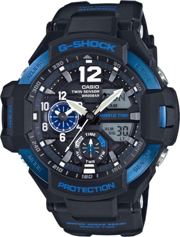 Casio Erkek G-Shock Kol Saati GA-1100-2BDR - Image 1