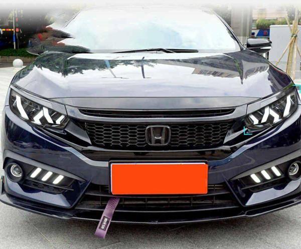 Honda Civic Fc5 (2017- 2019) Lamborghini Style Led Far Seti LAM-T054 - Image 1