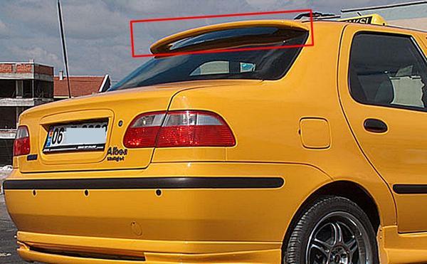 Fiat Albea Cam Üstü Spoiler - Image 1