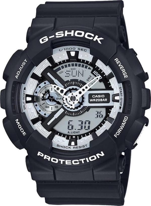 Casio Erkek G-Shock Kol Saati GA-110BW-1ADR - Image 1