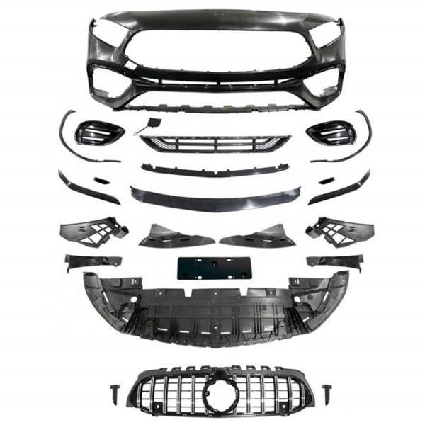 Mercedes W177 2019+ A45 Uyumlu Ön Tampon Panjur Seti - Image 1