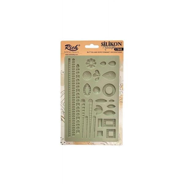 Supertrend Silicone Moulds Silikon Epoksi ve Polimer Kil Kalıbı 19x12 cm. 17848 - Image 1
