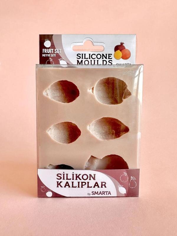Supertrend Silicone Moulds Silikon Epoksi ve Polimer Kil Kalıbı FRUIT SET - Image 1