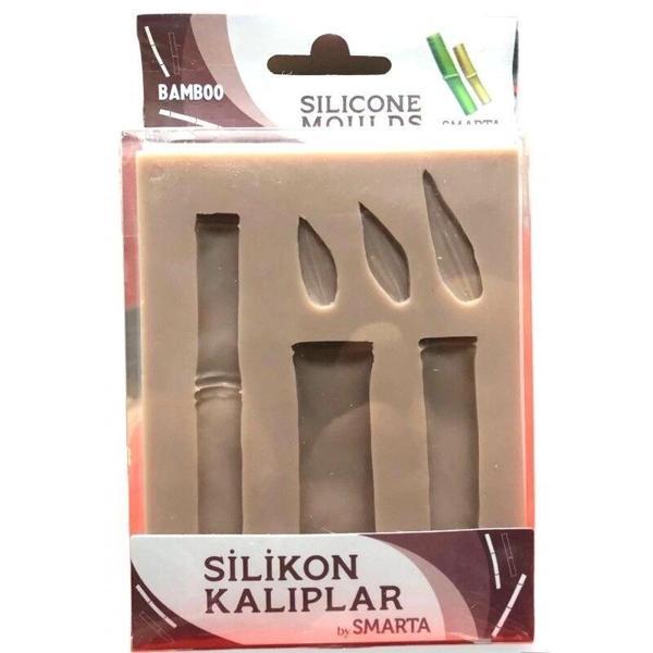 Supertrend Silicone Moulds Silikon Epoksi ve Polimer Kil Kalıbı BAMBOO - Image 1