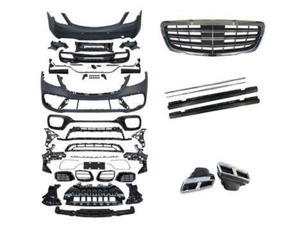 Mercedes W222 2014-2020 S Serisi Uyumlu S63 Görünüm Bodykit - Image 1
