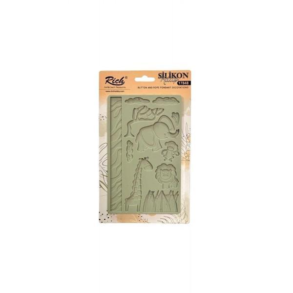 Supertrend Silicone Moulds Silikon Epoksi ve Polimer Kil Kalıbı 19x12 cm. 17849 - Image 1