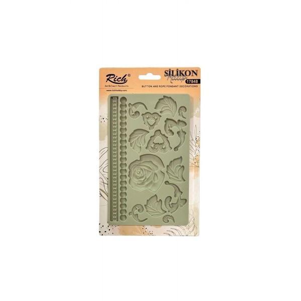 Supertrend Silicone Moulds Silikon Epoksi ve Polimer Kil Kalıbı 19x12 cm. 17858 - Image 1
