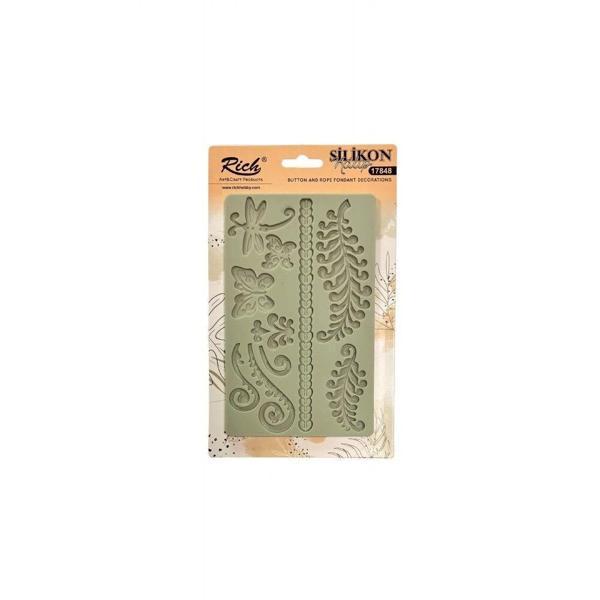 Supertrend Silicone Moulds Silikon Epoksi ve Polimer Kil Kalıbı 19x12 cm. 17860 - Image 1
