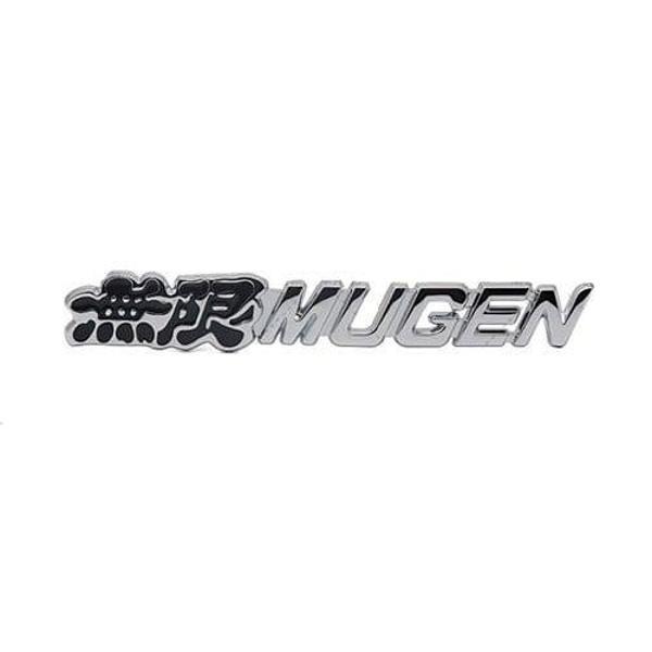 Mugen Siyah Krom Çamurluk ve Bagaj Logosu - Image 1