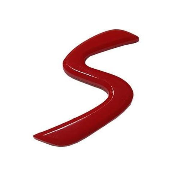 Cooper S Kırımızı Çamurluk ve Bagaj Logosu - Image 1