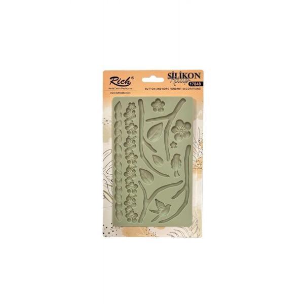 Supertrend Silicone Moulds Silikon Epoksi ve Polimer Kil Kalıbı 19x12 cm. 17853 - Image 1