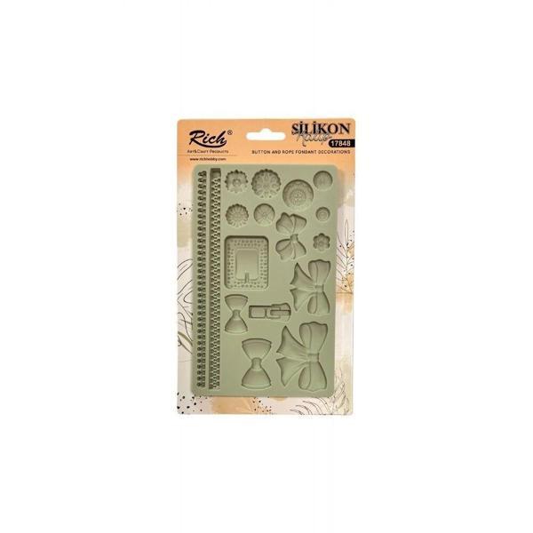 Supertrend Silicone Moulds Silikon Epoksi ve Polimer Kil Kalıbı 19x12 cm. 17857 - Image 1