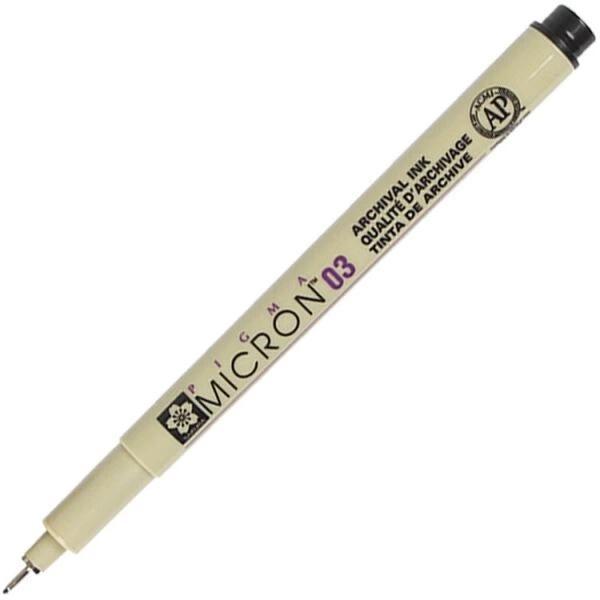 Supertrend Pigma Micron Çizim Kalemi 0.3 SİYAH - Image 1
