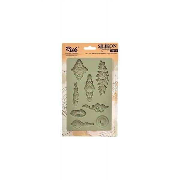 Supertrend Silicone Moulds Silikon Epoksi ve Polimer Kil Kalıbı 19x12 cm. 17855 - Image 1