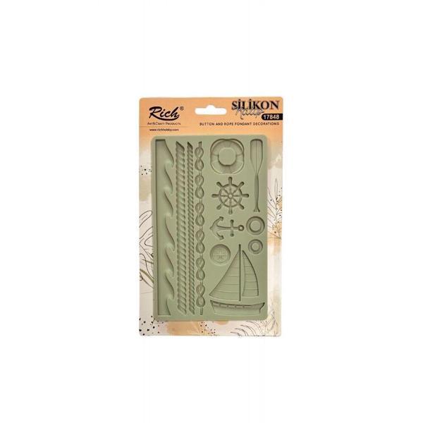 Supertrend Silicone Moulds Silikon Epoksi ve Polimer Kil Kalıbı 19x12 cm. 17850 - Image 1
