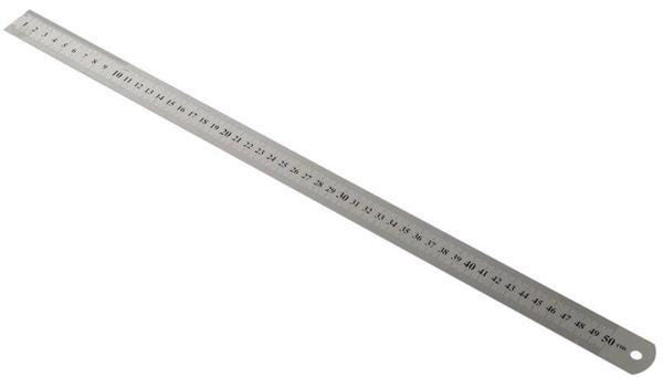 Supertrend Çelik Cetvel 50 cm. Inch Ölçülü - Image 1