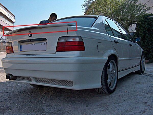 Bmw E36 1991-1998 Anatomik Işıklı Spoiler - Image 1