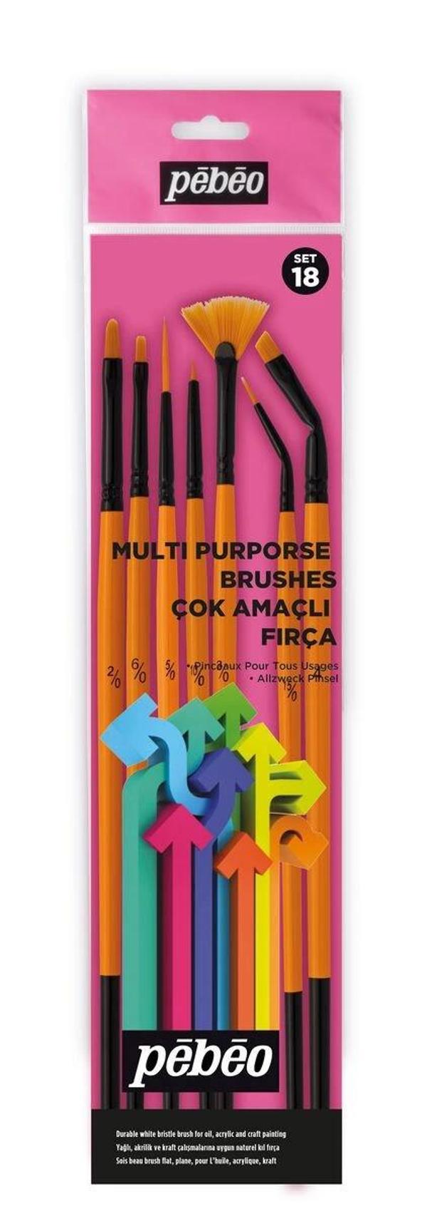 Supertrend 7'li Tezhip ve Minyatür Fırça Seti SET-18 - Image 1