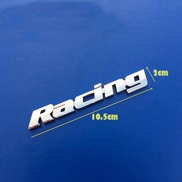 Racing Bagaj Logosu Krom - Image 1