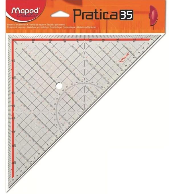 Supertrend Geometrik Açılı Gönye Geoder 35 cm. - Image 1