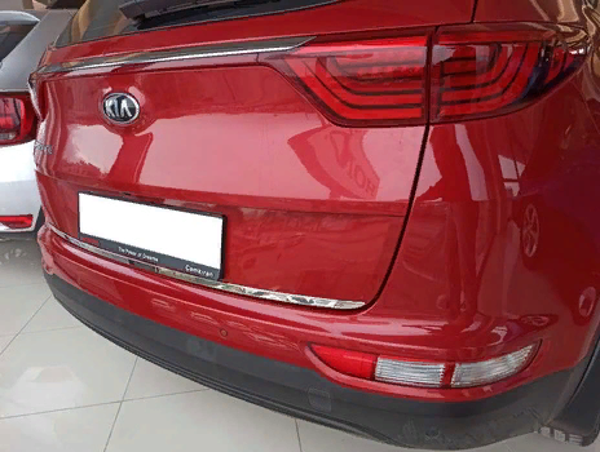 Kia Sportage 2016-2019 Bagaj Kapağı Alt Çıtası Krom - Image 1