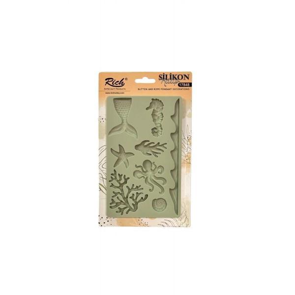 Supertrend Silicone Moulds Silikon Epoksi ve Polimer Kil Kalıbı 19x12 cm. 17852 - Image 1
