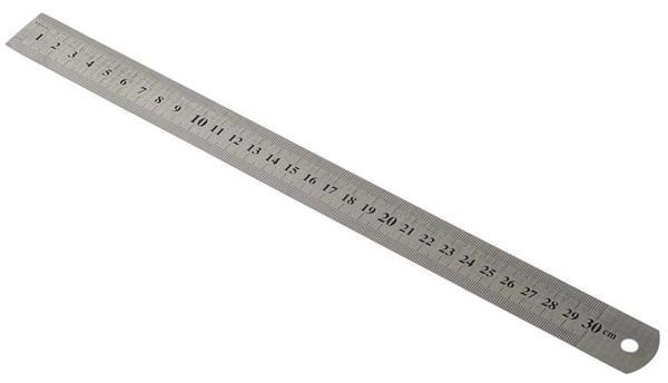 Supertrend Çelik Cetvel 30 cm. Inch Ölçülü - Image 1