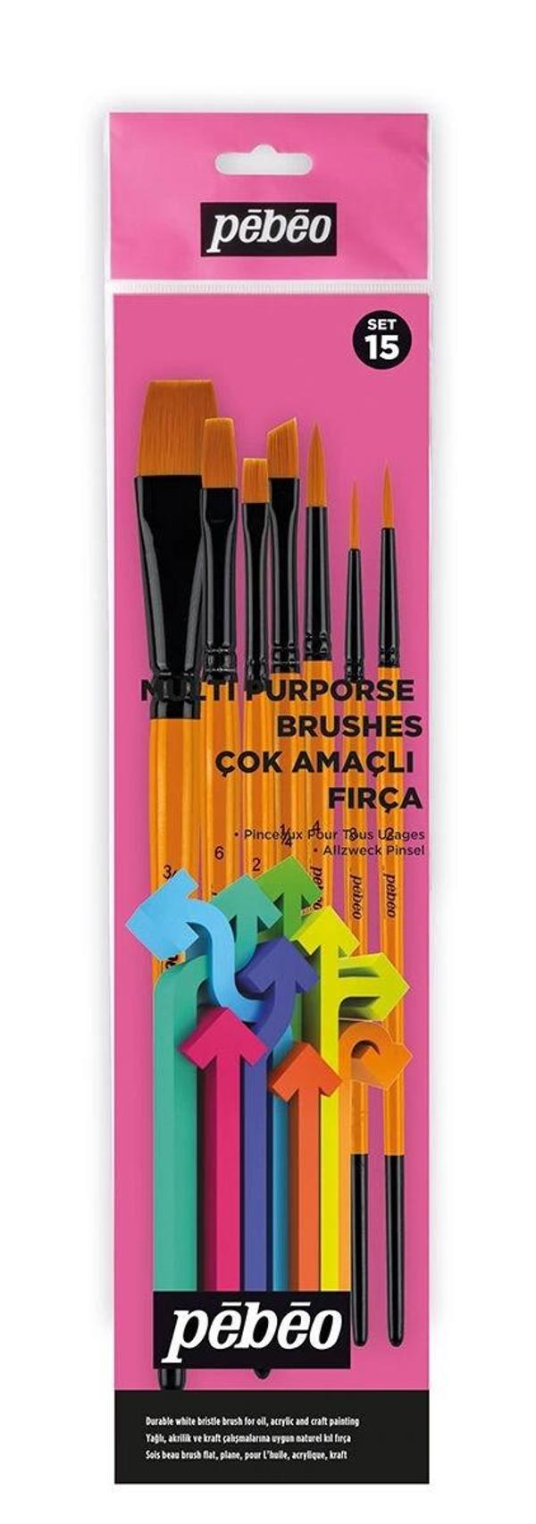Supertrend 7'li Çok Amaçlı Fırça Seti SET-15 - Image 1