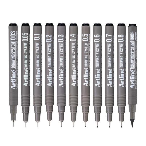 Supertrend Drawing System Teknik Çizim Kalemi Seti 11'li - Image 1